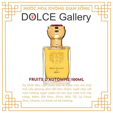 Fruits d'Automne nước hoa nội thất Pháp Maître Parfumeur Gantier 2024