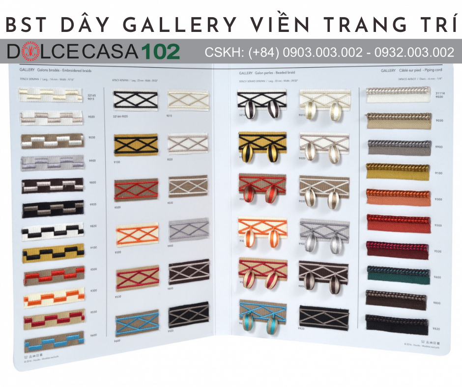  GALLERY DÂY THÊU VIỀN TRANG TRÍ 