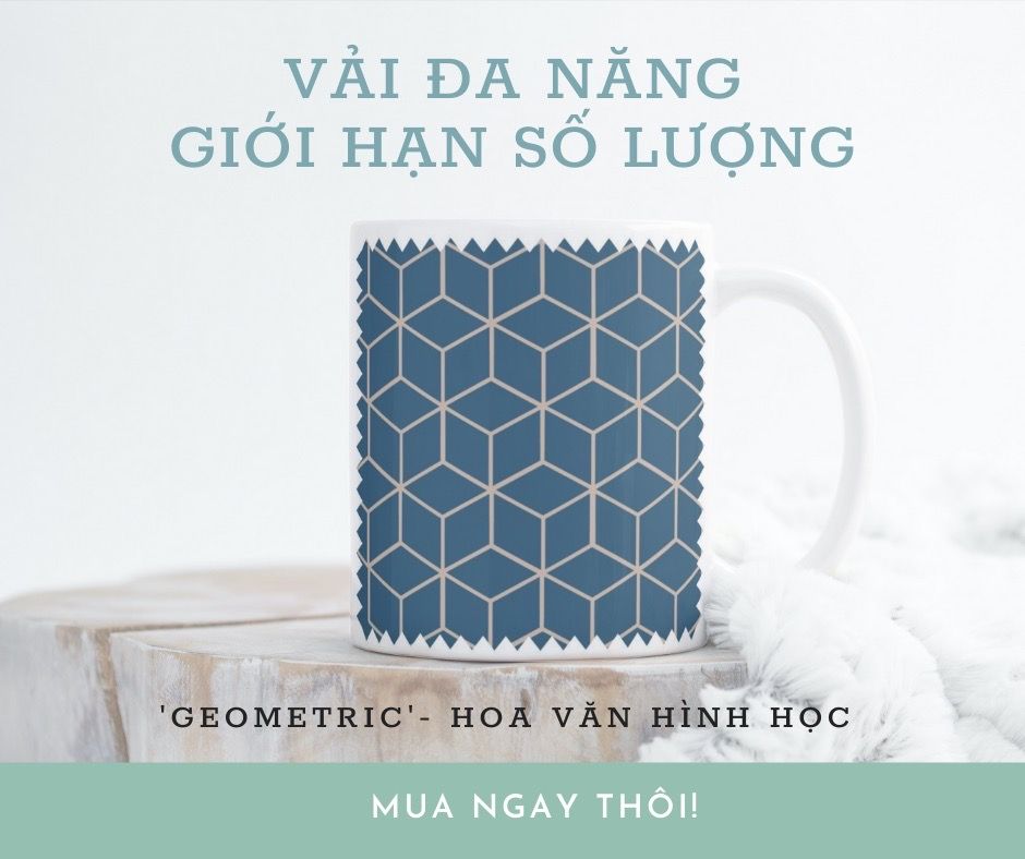 VẢI ĐA NĂNG HOA VĂN GEOMETRIC