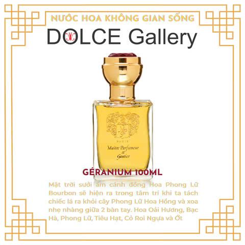Géranium nước hoa nội thất Pháp Maître Parfumeur Gantier 2024