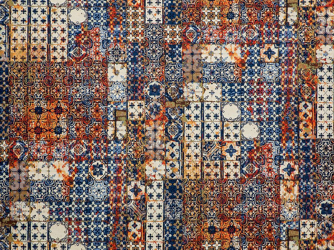 DOLCE AZULEJOS MOSAIC vải đa chức năng có sắn tại kho nhà máy