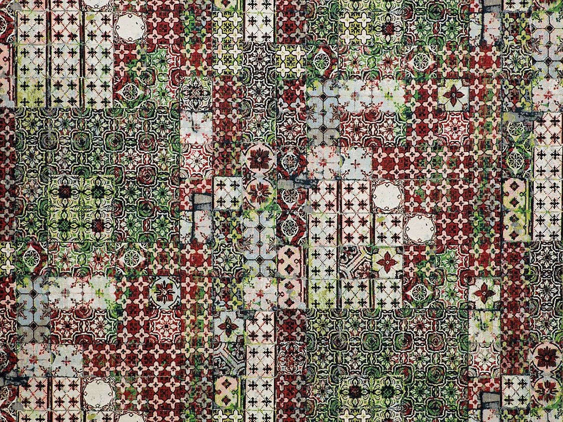DOLCE AZULEJOS MOSAIC vải đa chức năng có sắn tại kho nhà máy