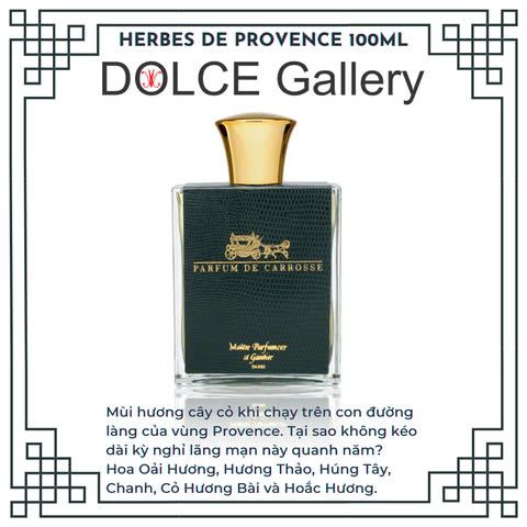 Herbes de Provence nước hoa xe hơi đa năng Parfumeur Gantier Pháp 2024
