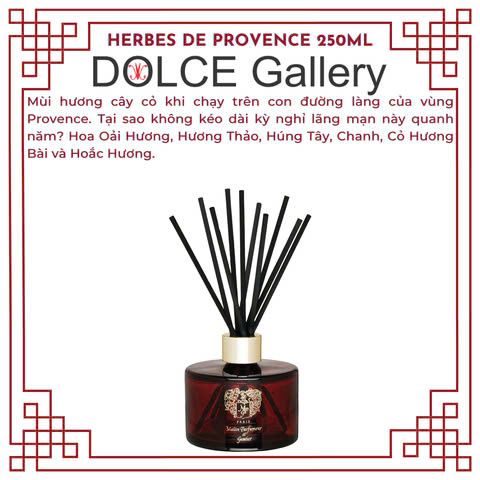Herbes de Provence tinh chất khuếch tán hương thơm nội thất Pháp 2024
