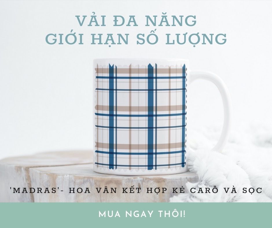 VẢI ĐA NĂNG HOA VĂN MADRAS