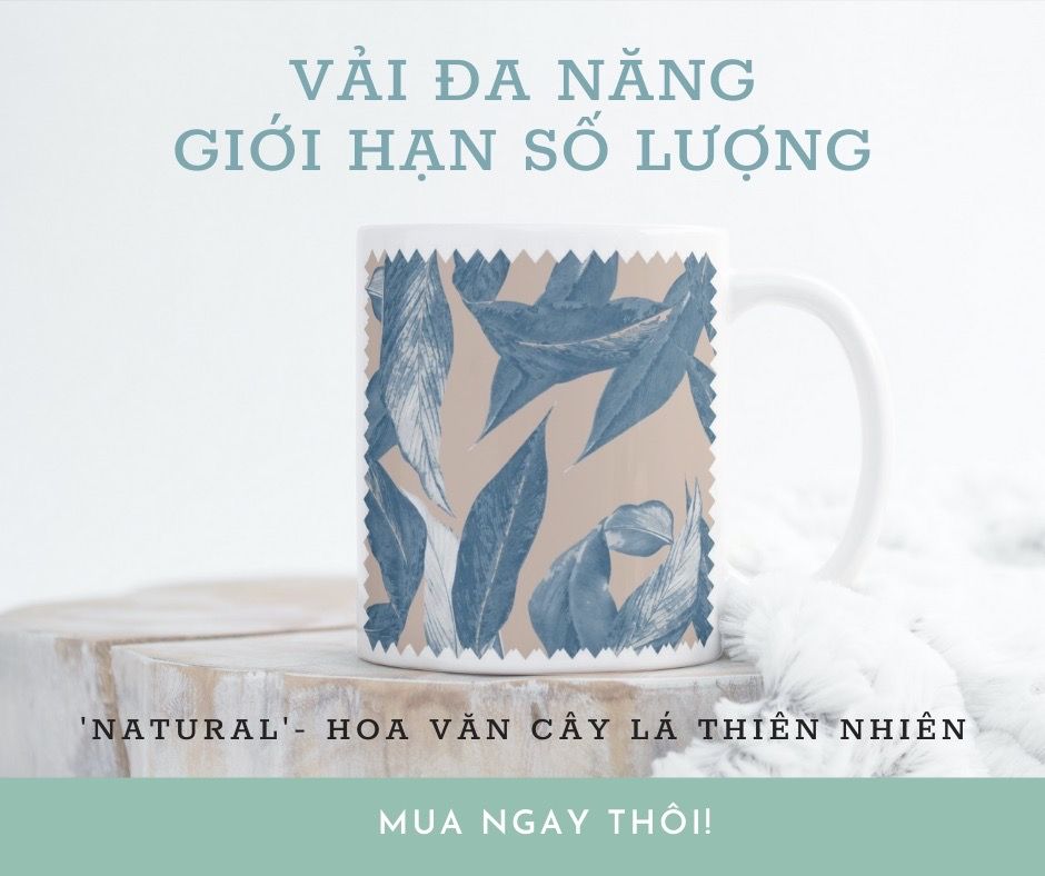 VẢI ĐA NĂNG HOA VĂN NATURAL