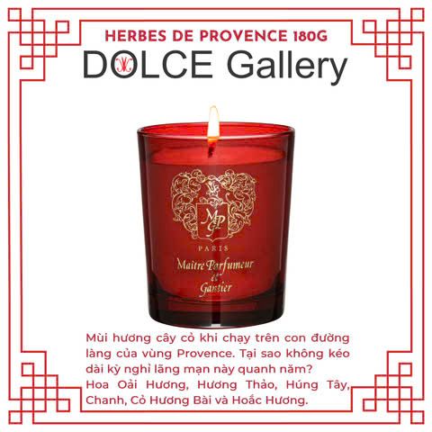 Herbes de Provence nến sáp thơm Pháp Maitre Gantier 2024