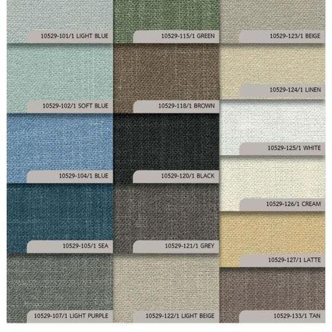 10529 vải màn rèm cửa THE NEAT 16 màu copyright 2020