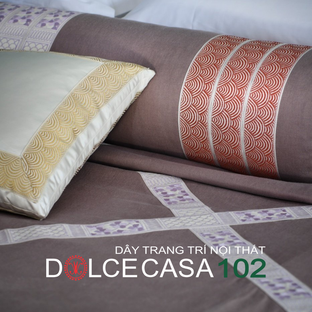 2025 dây trang trí PIERA hoa văn dệt jacquard có sẵn tại kho nhà SX
