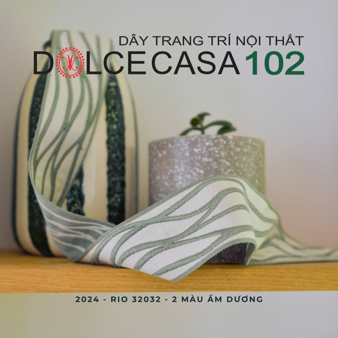 RIO 2024 dây trang trí dệt jacquard 32032 có sẵn tại nhà máy