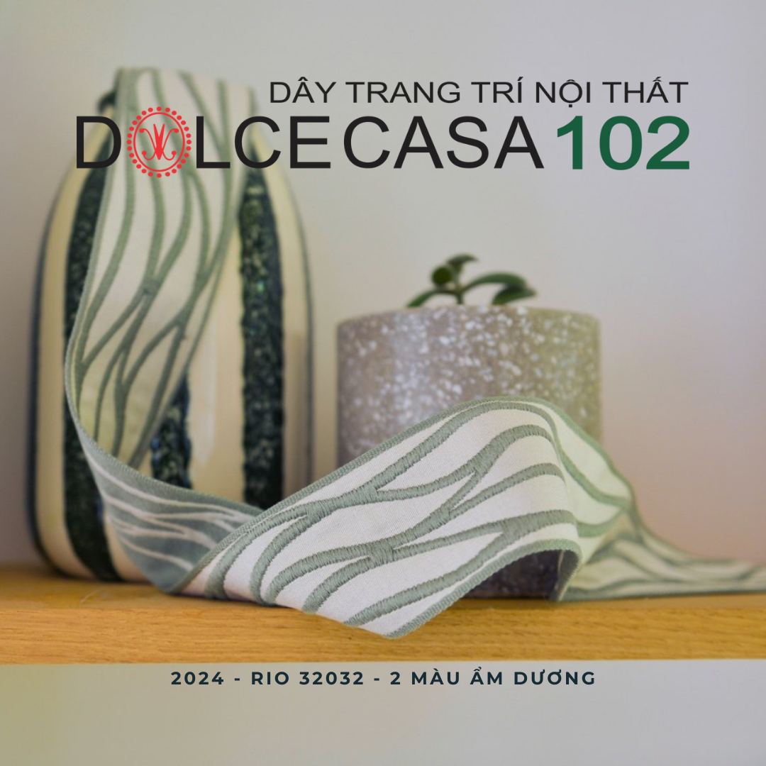  2024 dây trang trí RIO 32032 dệt jacquard có sẵn tại nhà máy 