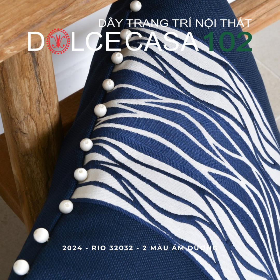  2024 dây trang trí RIO 32032 dệt jacquard có sẵn tại nhà máy 