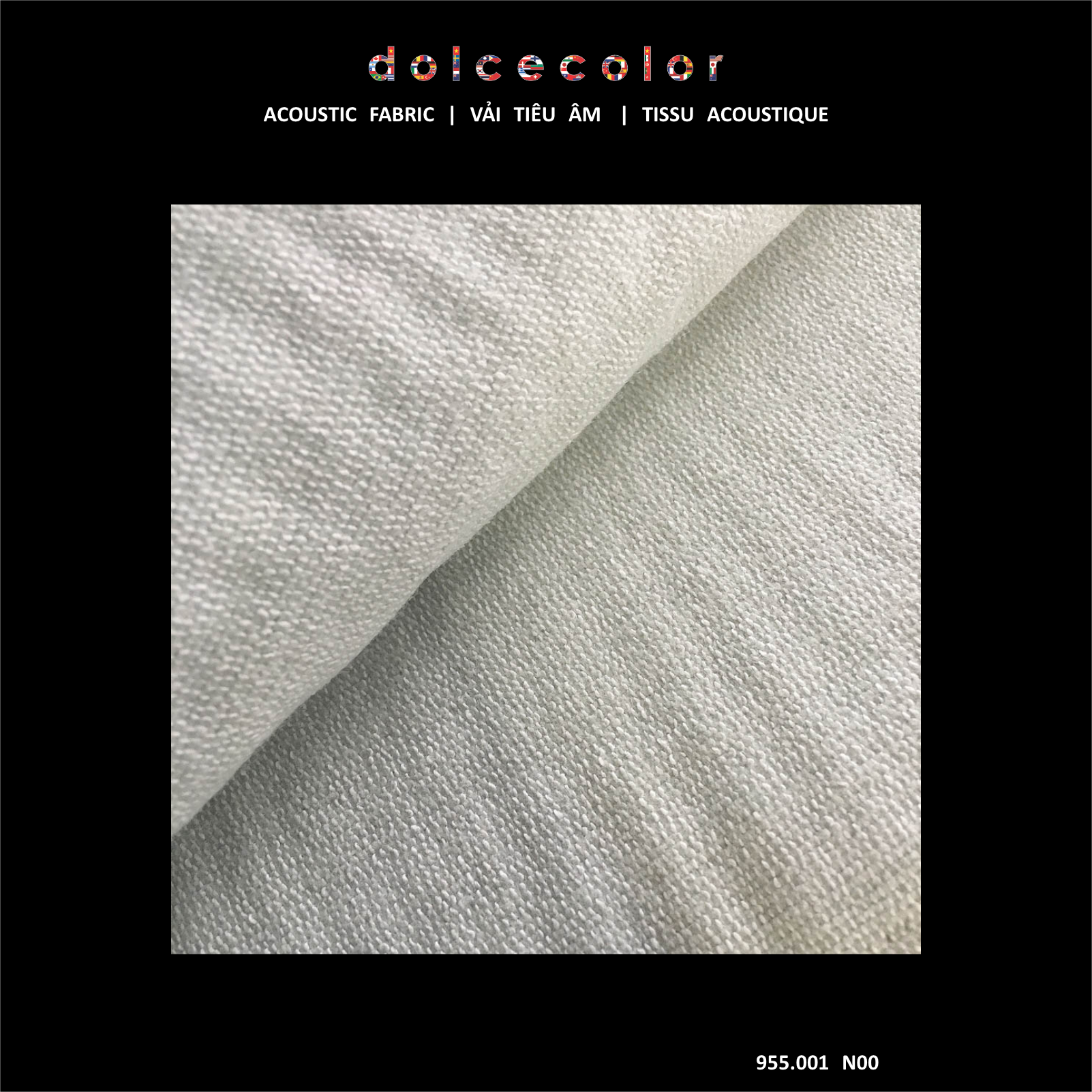 VẢI TIÊU ÂM 955001 ACOUSTIC FABRIC