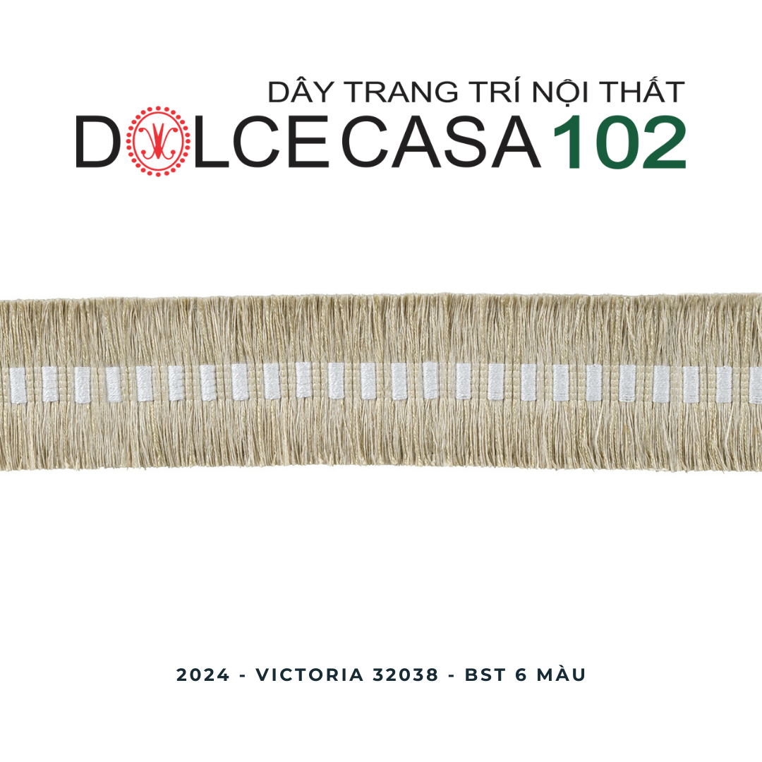 VICTORIA 2024 dây trang trí dệt effile 32038 có sẵn tại nhà máy