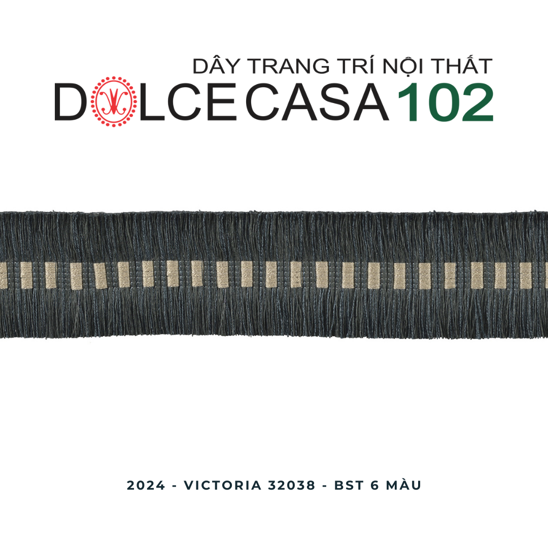 VICTORIA 2024 dây trang trí dệt effile 32038 có sẵn tại nhà máy