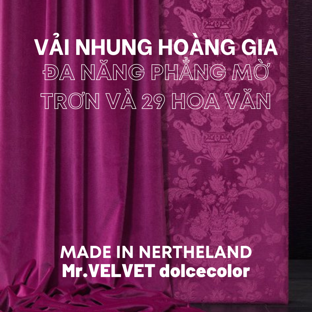VẢI NHUNG HOÀNG GIA ĐA NĂNG MỜ TRƠN 613421