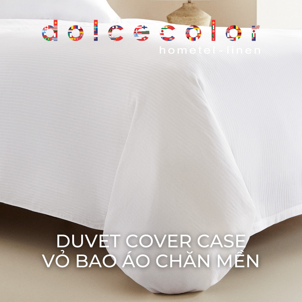 VỎ BAO ÁO CHĂN MỀN VẢI JACQUARD COTTON KÍCH THƯỚC
