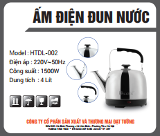 ẤM ĐẾ LIỀN 4L H.TECH - HTDL-002