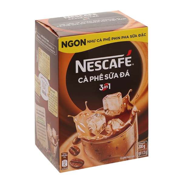 Cà phê sữa đá 3 trong 1 Nescafe 200 g (I0000879)