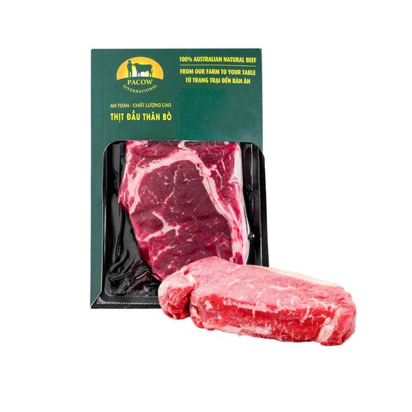 Thịt đầu thăn bò Úc Pacow 250 g (I0008632)