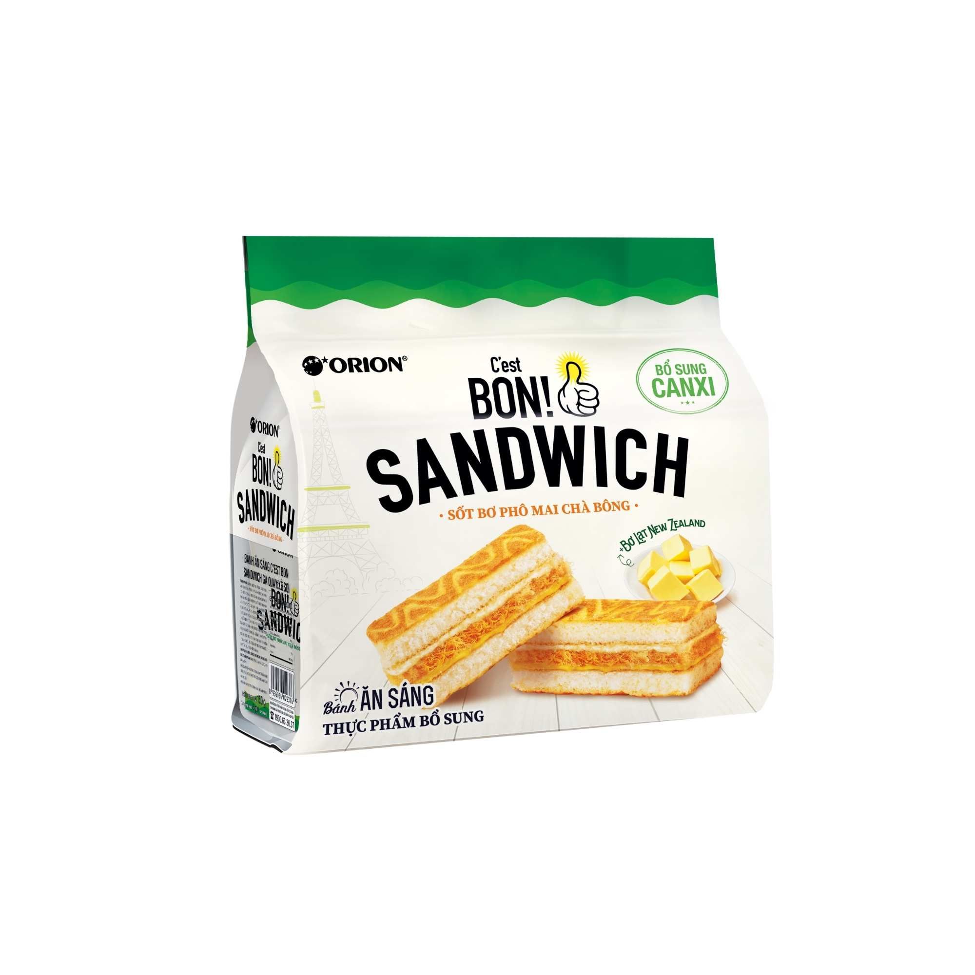 Bánh ăn sáng CEST Bon sandwich gói 147 g