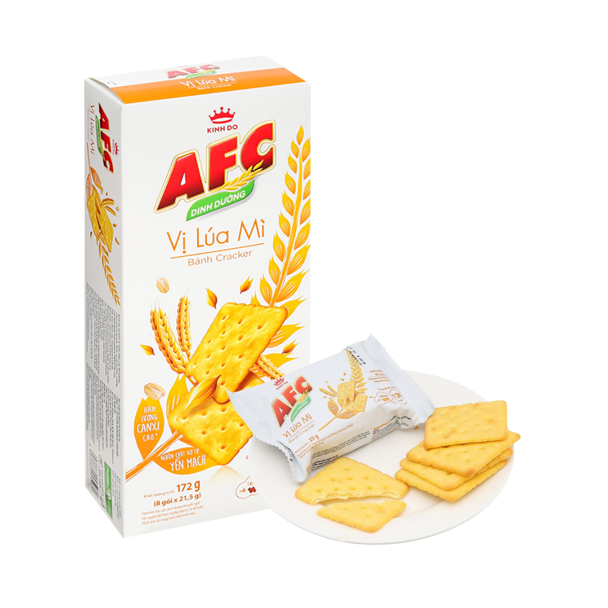 Bánh AFC vị lúa mì 172 g (I0015895)