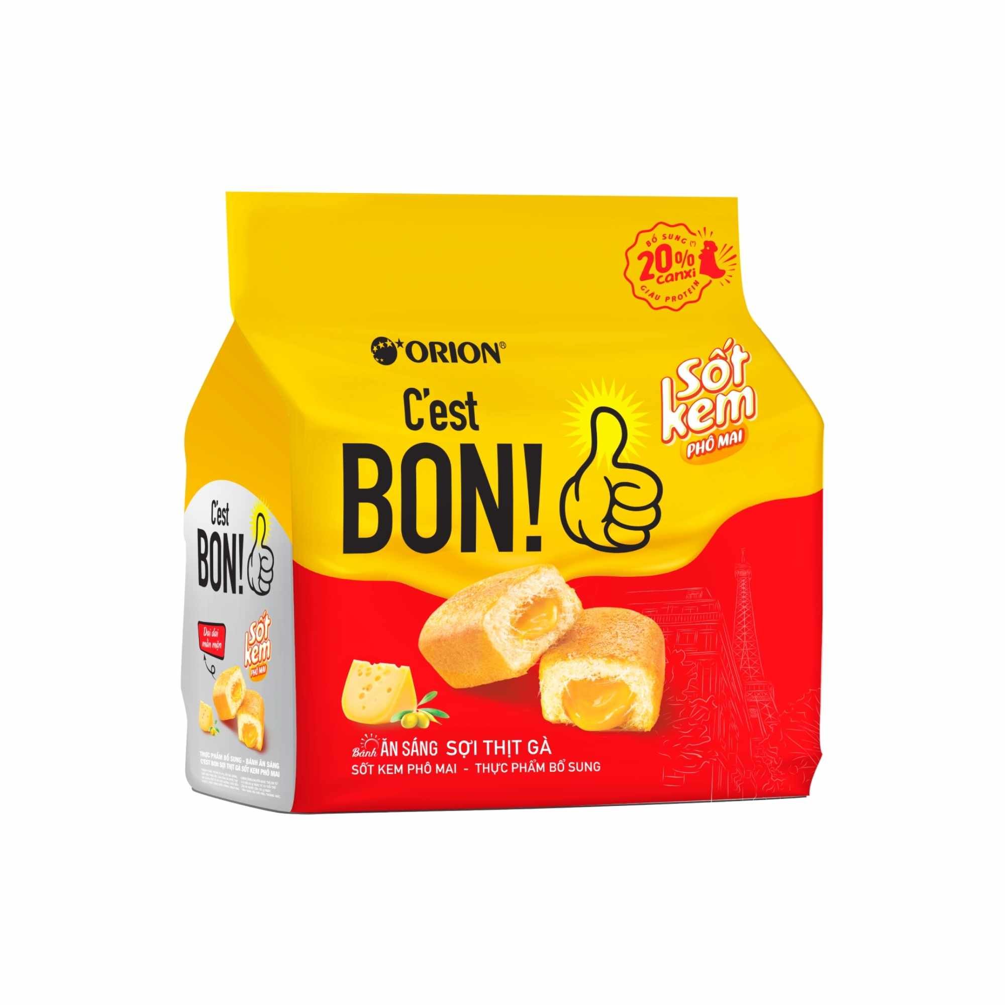 Bánh ăn sáng CEST Bon Gà gói 101,5 g