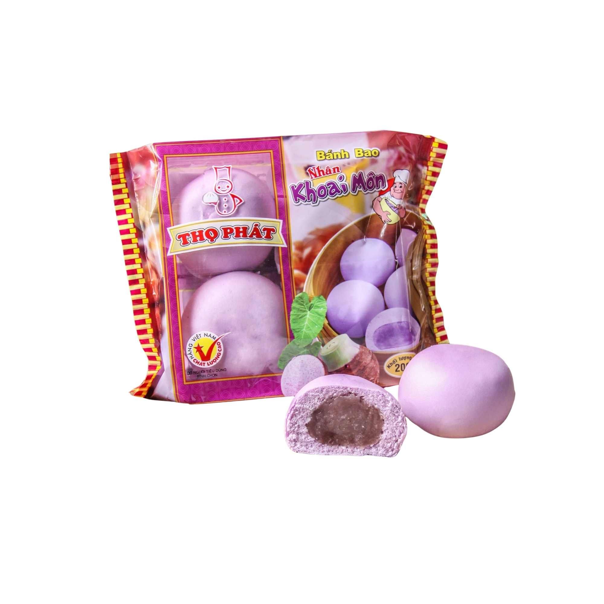 Bánh bao nhân khoai môn Thọ Phát 200 g