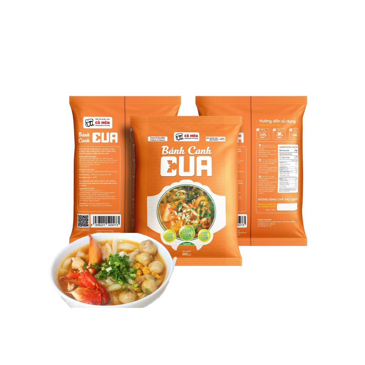 Bánh Canh Cua Cà Mèn 210 g | I0016395