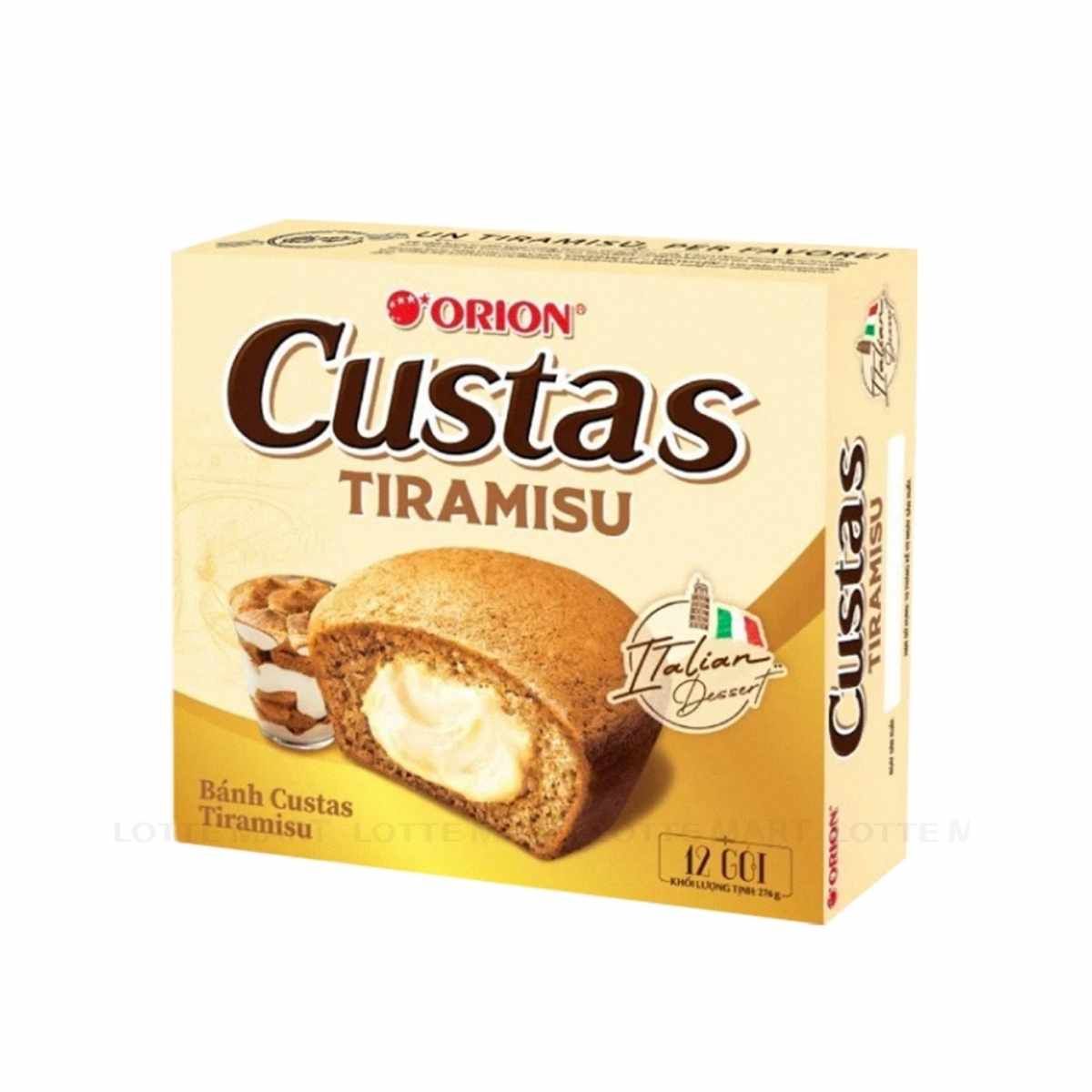 Bánh Custas Tiramisu hộp 281,4 g