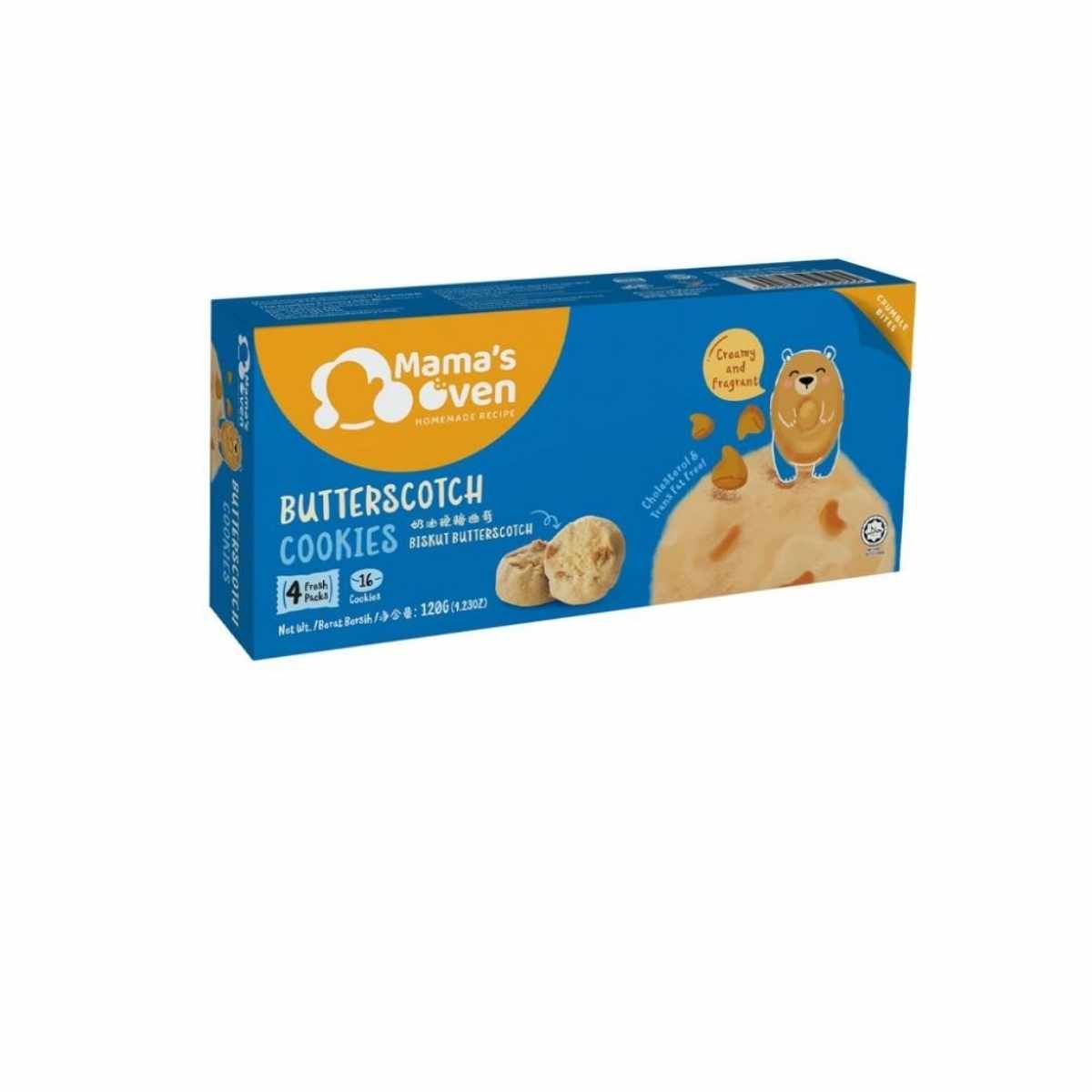 Bánh Mama's Oven Butterscotch hộp 120 g