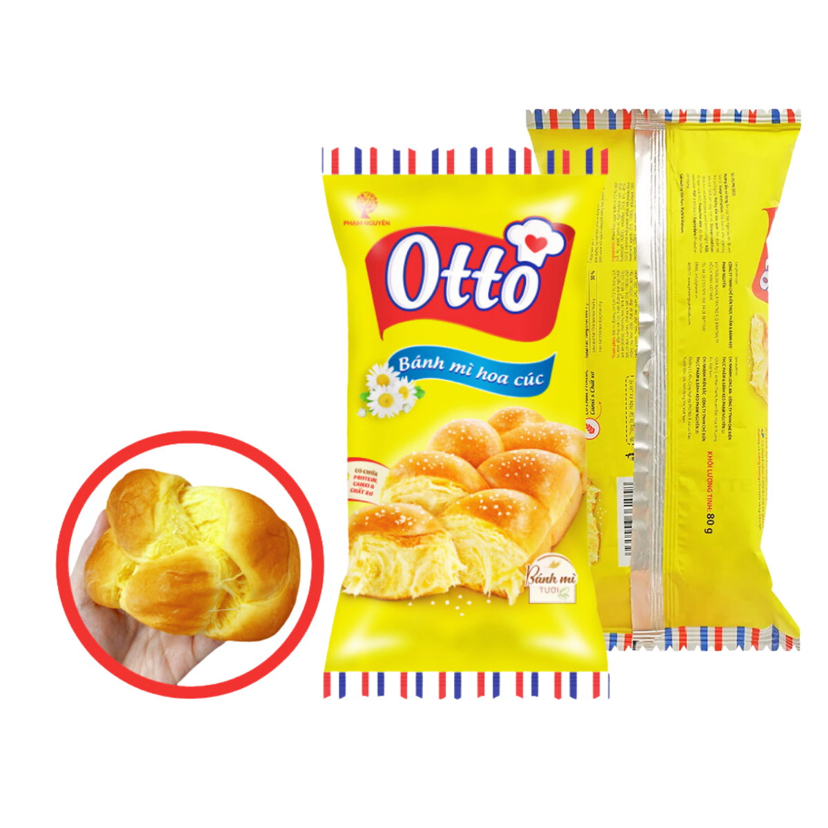 bánh mì hoa cúc Otto 80 g