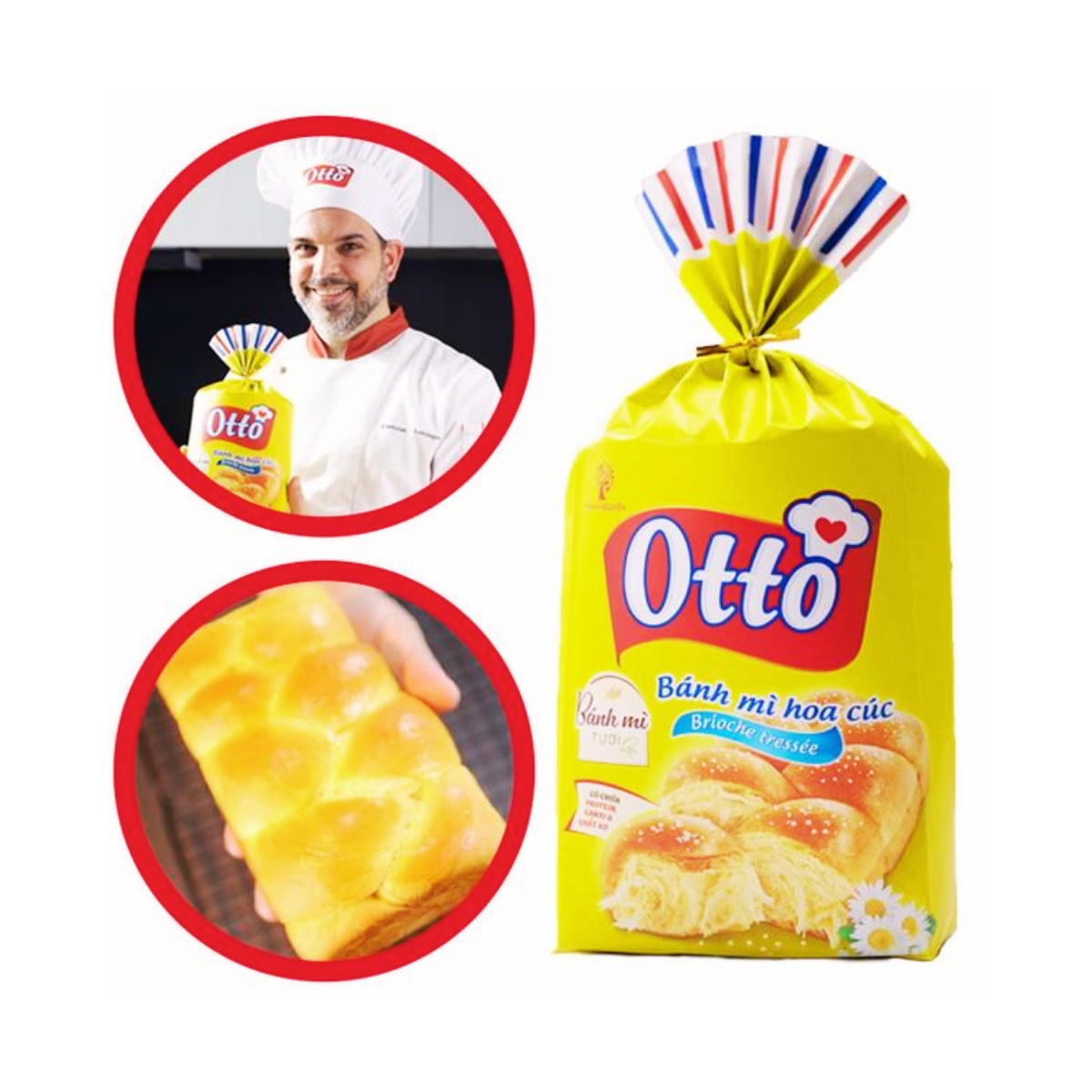 Bánh mì hoa cúc Otto 300 g