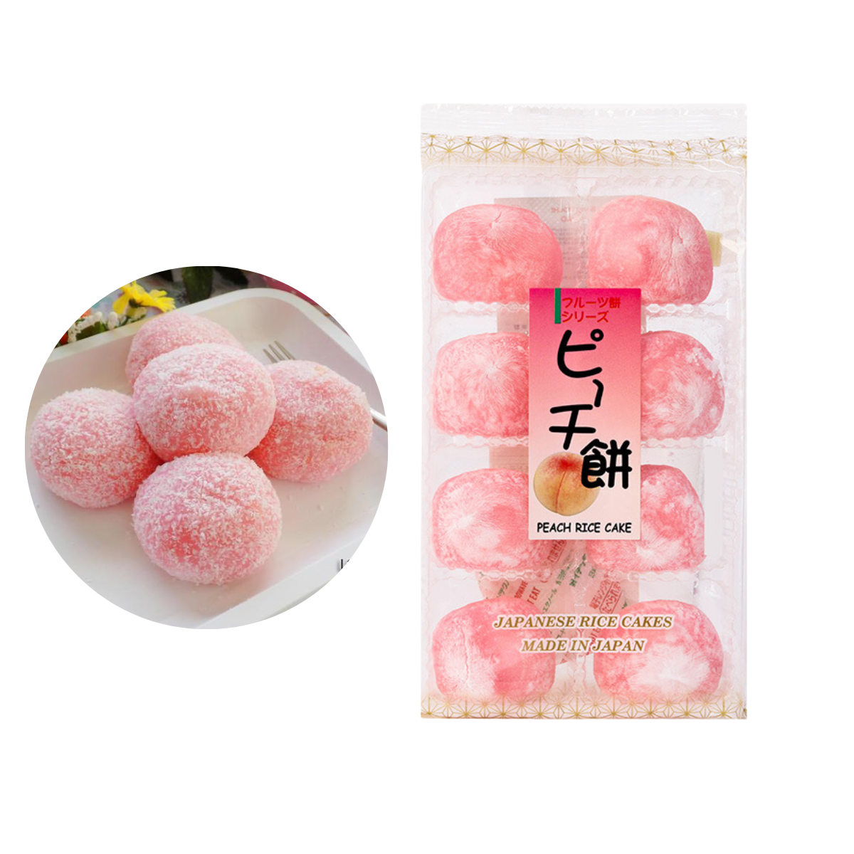 Bánh mochi vị đào Daifuku 200 g