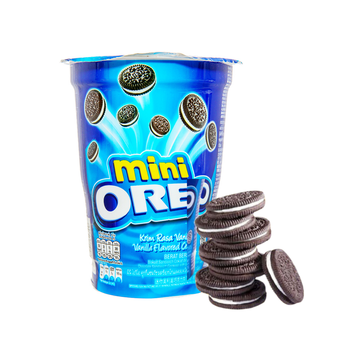 Bánh Oreo mini vani ly 61.3 g (I0015904)