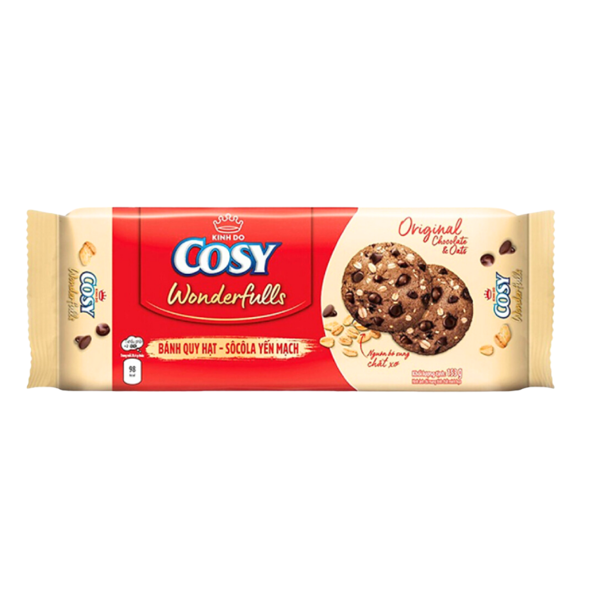 Bánh Quy Cosy Hạt Socola Yến Mạch 153 g (I0015942)