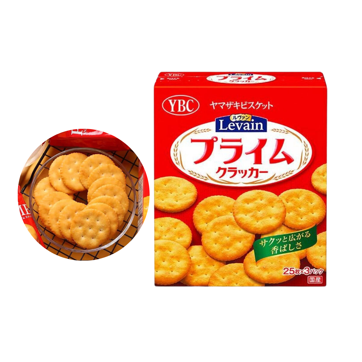 Bánh quy giòn YBC Levain 39P 134.4 g
