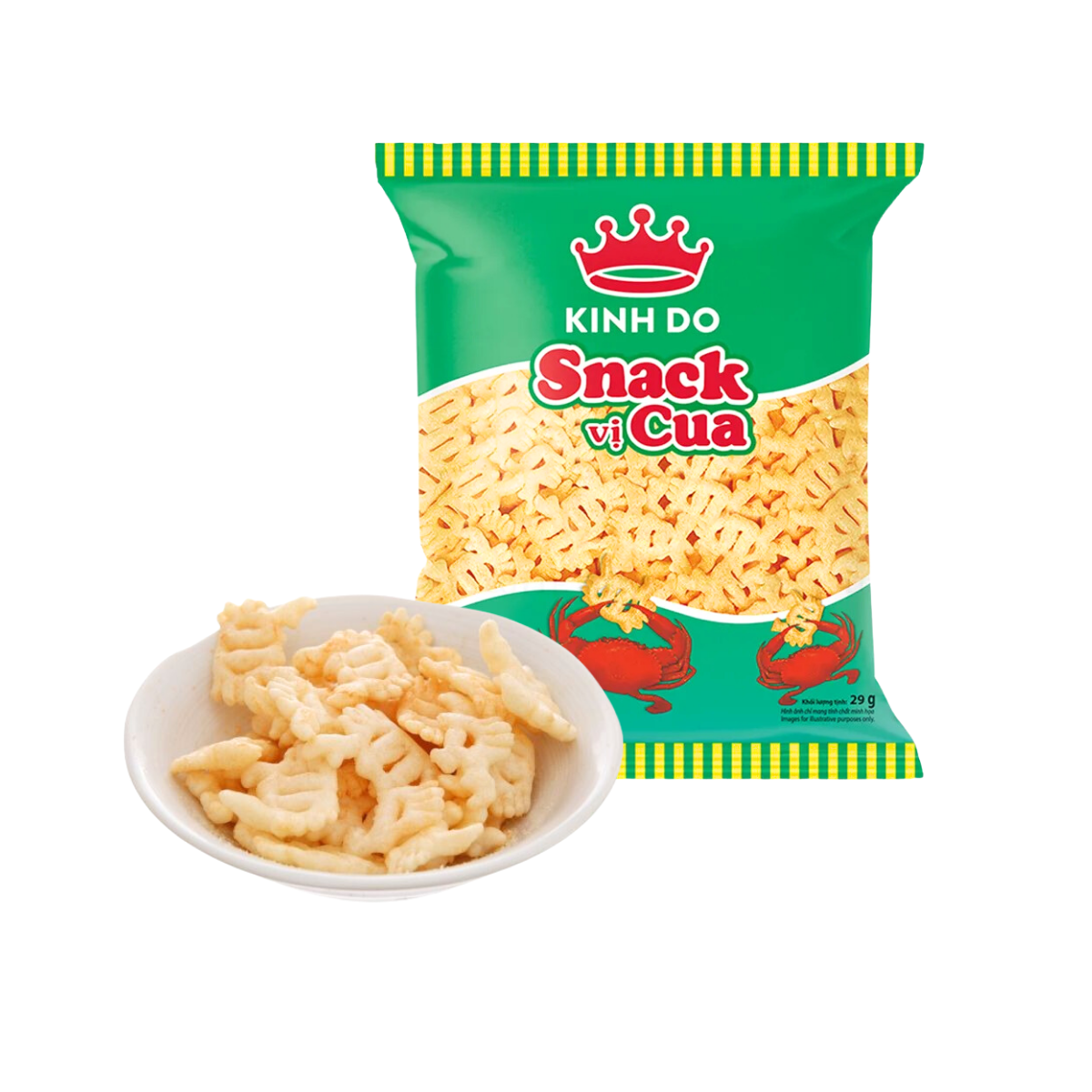 bánh Snack cua xanh Kinh Đô 29 g (I0015950)
