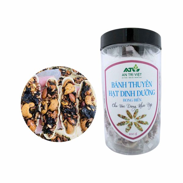 Bánh thuyền hạt dinh dưỡng rong biển ATV 100G