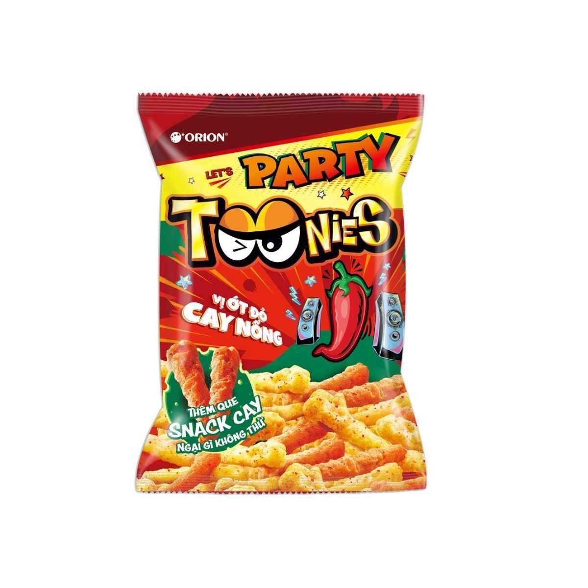 Bánh Toonies cay mexico gói 60 g