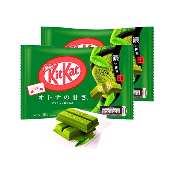 Bánh xốp socola vị trà xanh KitKat 170 g (I0000234)