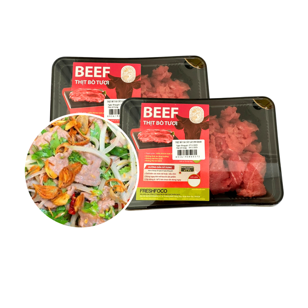 [Tươi] Bò tái cắt mỏng Freshfoco 250G (I0013439)