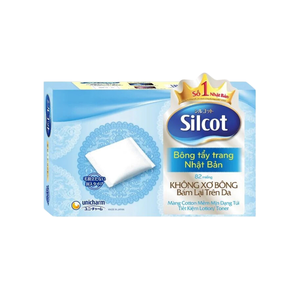 Bông tẩy trang Silcot 82 miếng