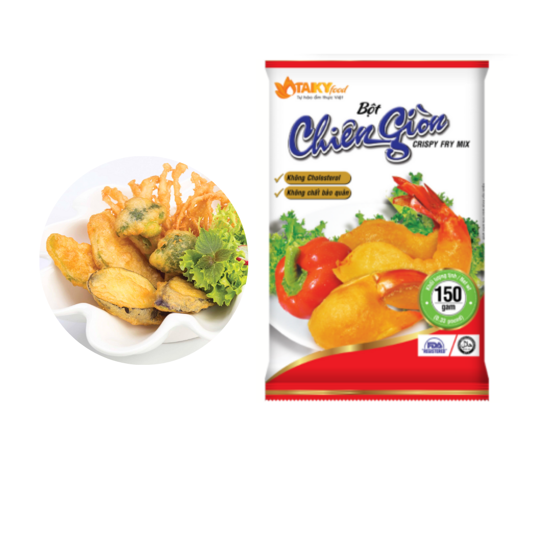 Bột chiên giòn đỏ Taky gói 150 g
