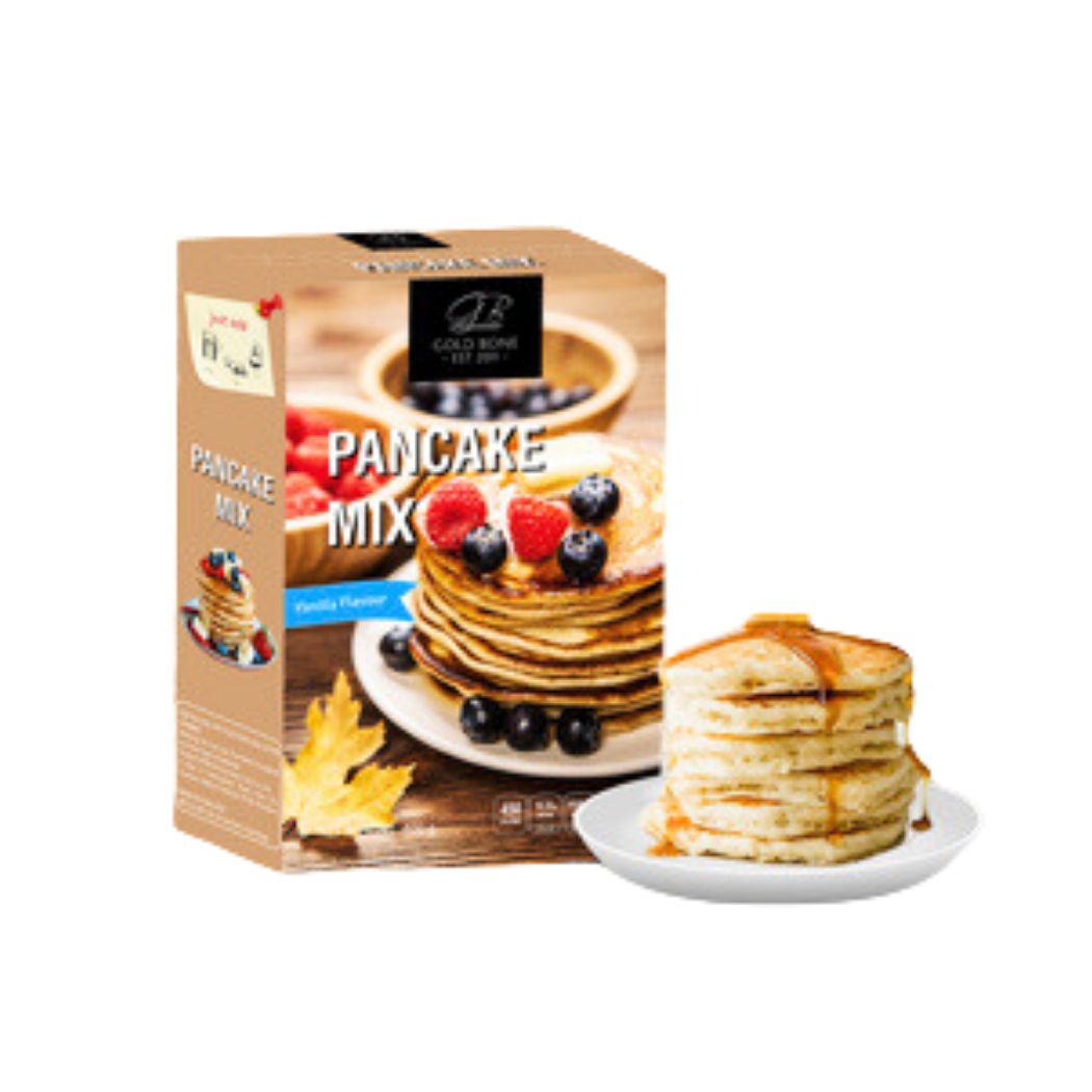 Bột làm bánh Pancake trộn sẵn Gold Bone hộp 400 g