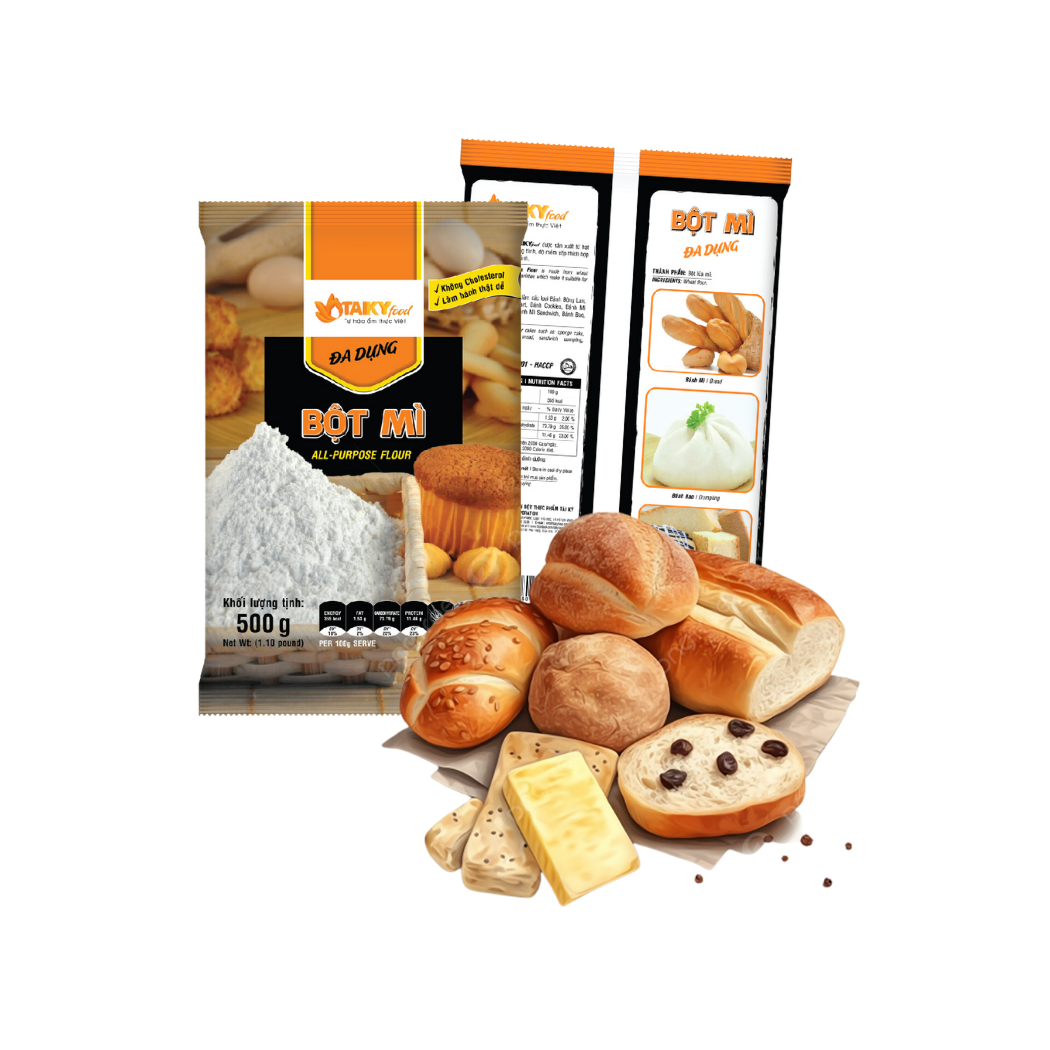 Bột mì đa dụng Taky gói 500 g
