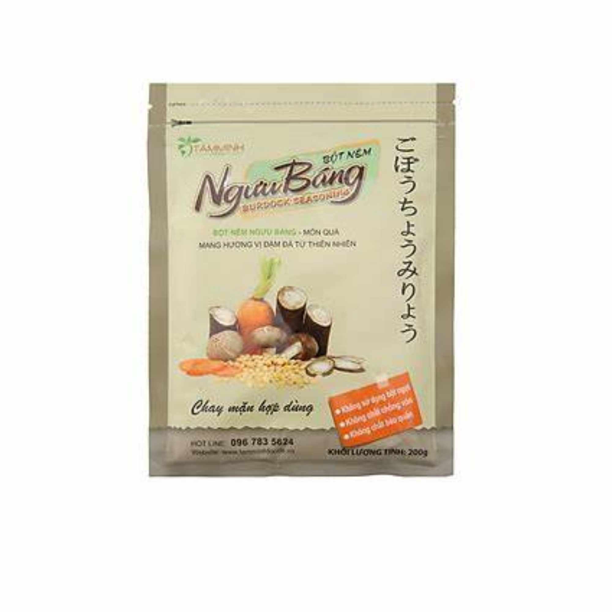 Bột nêm ngưu báng Tâm Minh 200 g