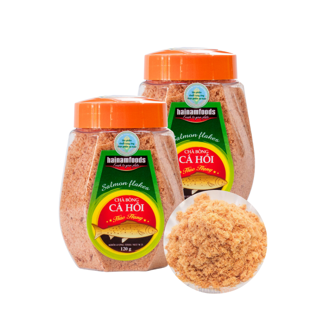 Cá hồi khô chà bông đỏ tẩm 120G (I0016851)