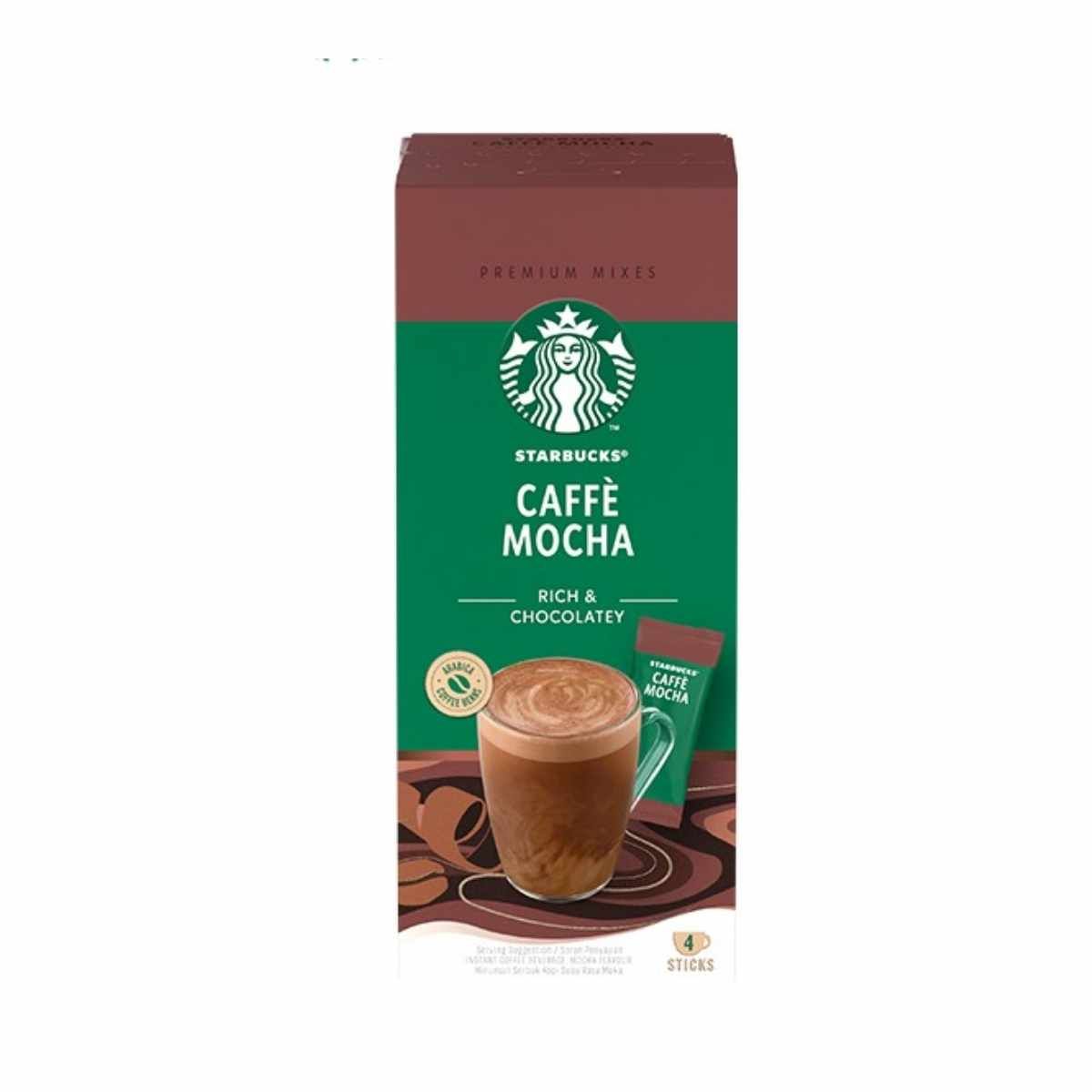 Cà Phê Hòa Tan Starbucks White Mocha hộp 120 g