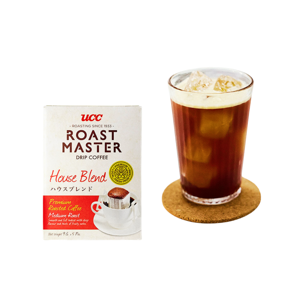 Cà phê phin giấy UCC House Blend hộp 45 g (5 x 9 g)